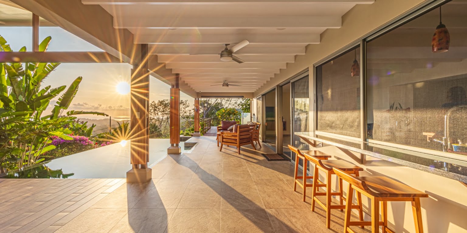 Jaw-Dropping Sunset Ocean View 2-Bedroom Home with Easy Access in Ojochal Costa Rica Jaw-Dropping Sunset Ocean View 2-Bedroom Home with Easy Access in Ojochal Costa Rica