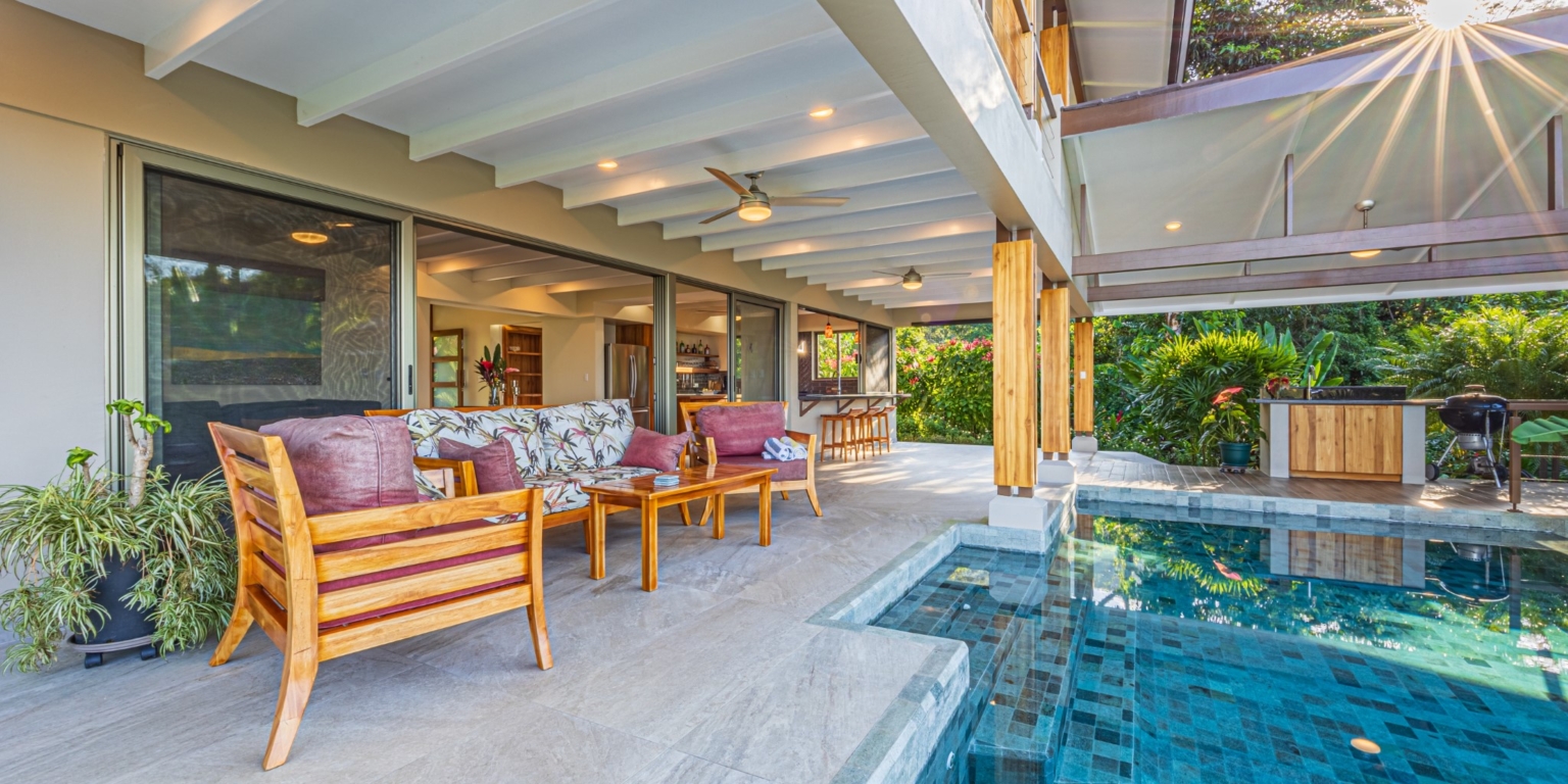 Jaw-Dropping Sunset Ocean View 2-Bedroom Home with Easy Access in Ojochal Costa Rica Jaw-Dropping Sunset Ocean View 2-Bedroom Home with Easy Access in Ojochal Costa Rica
