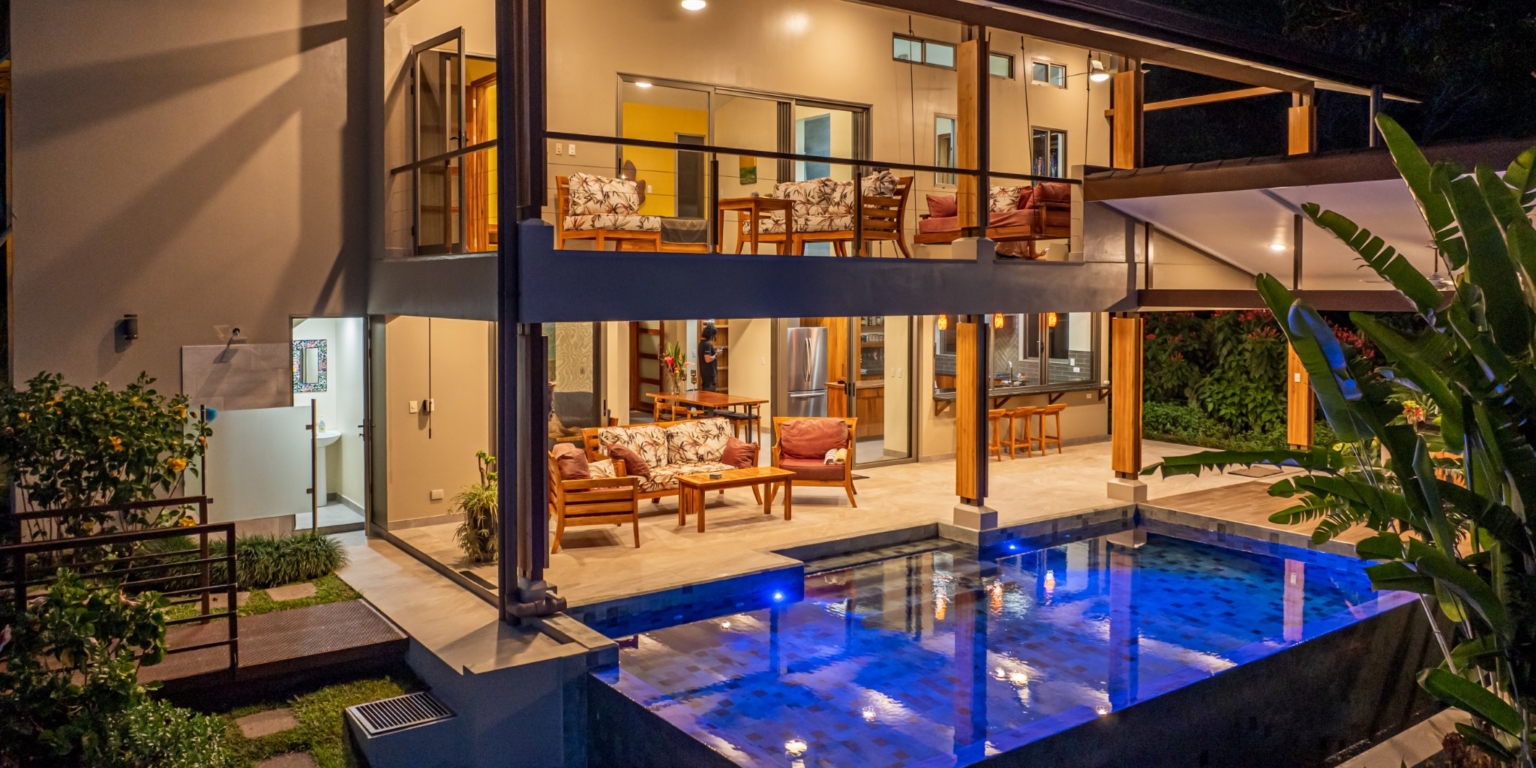 Jaw-Dropping Sunset Ocean View 2-Bedroom Home with Easy Access in Ojochal Costa Rica Jaw-Dropping Sunset Ocean View 2-Bedroom Home with Easy Access in Ojochal Costa Rica