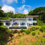Newly-Built Modern Ocean View House in Costa Verde Estates above Uvita Costa Rica