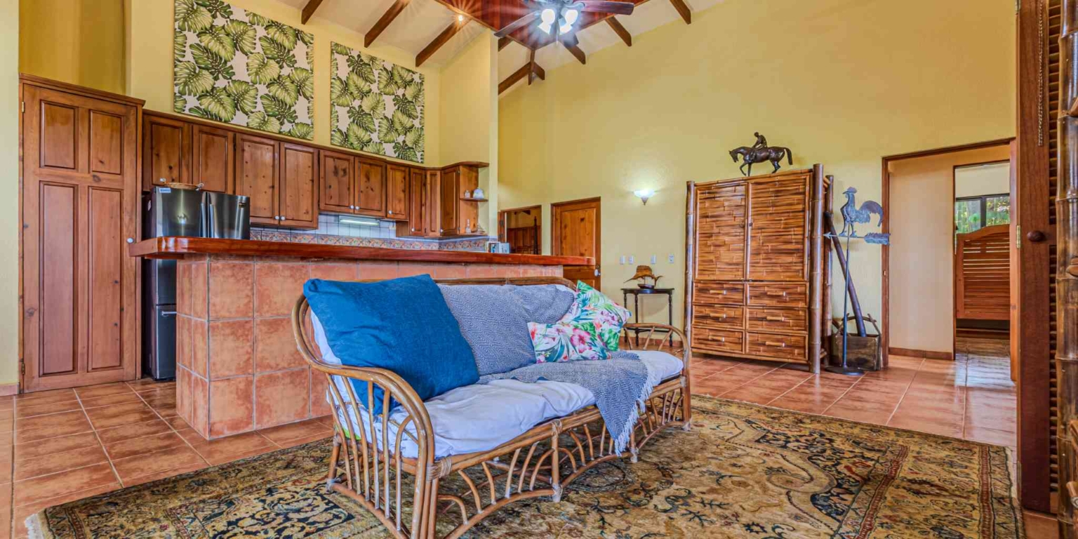 Private Family Estate with Stunning Pacific Sunset Ocean Views & 4-Bedrooms plus Cabin in Hatillo near Dominical Costa Rica