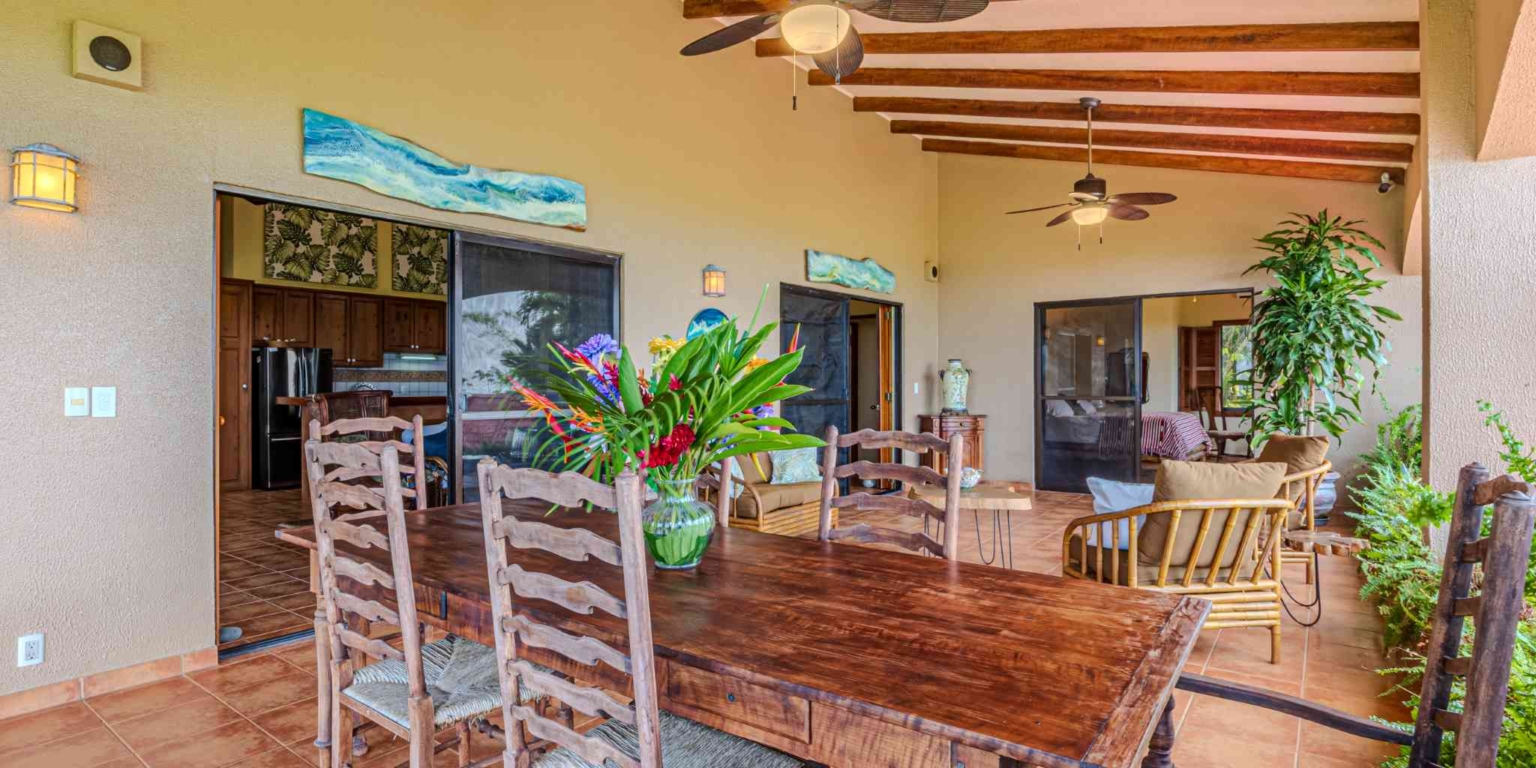 Private Family Estate with Stunning Pacific Sunset Ocean Views & 4-Bedrooms plus Cabin in Hatillo near Dominical Costa Rica