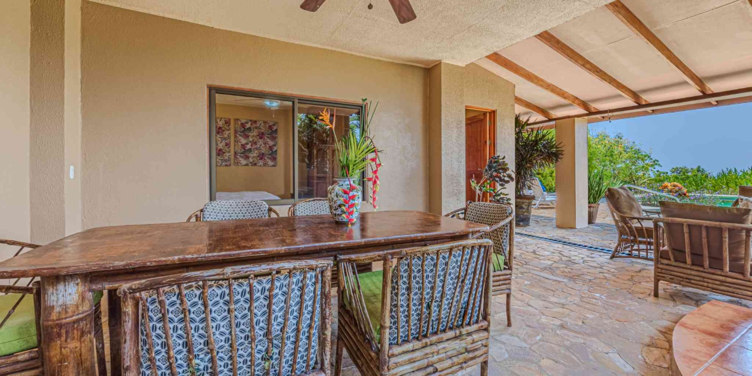 Private Family Estate with Stunning Pacific Sunset Ocean Views & 4-Bedrooms plus Cabin in Hatillo near Dominical Costa Rica