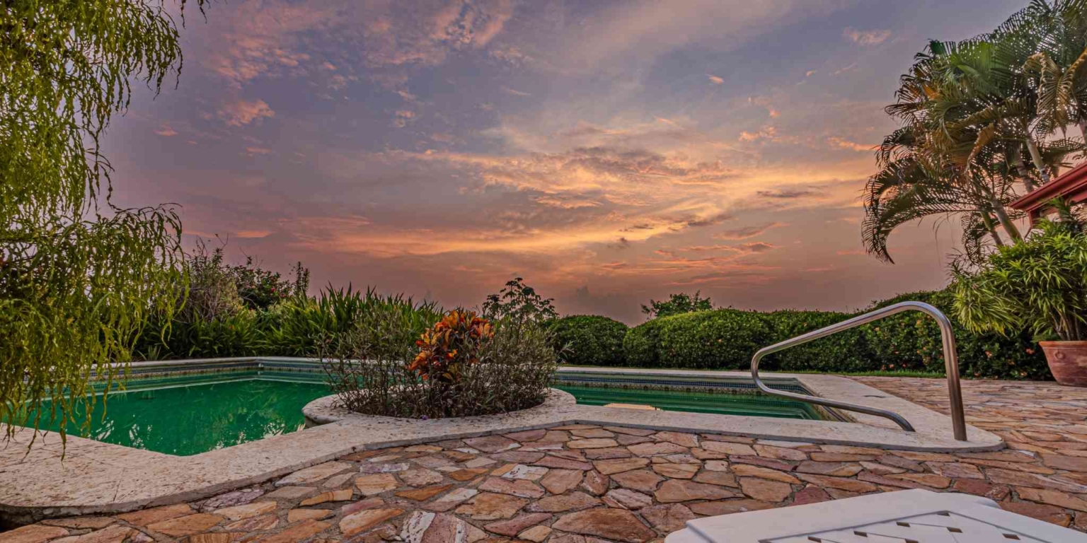 Private Family Estate with Stunning Pacific Sunset Ocean Views & 4-Bedrooms plus Cabin in Hatillo near Dominical Costa Rica