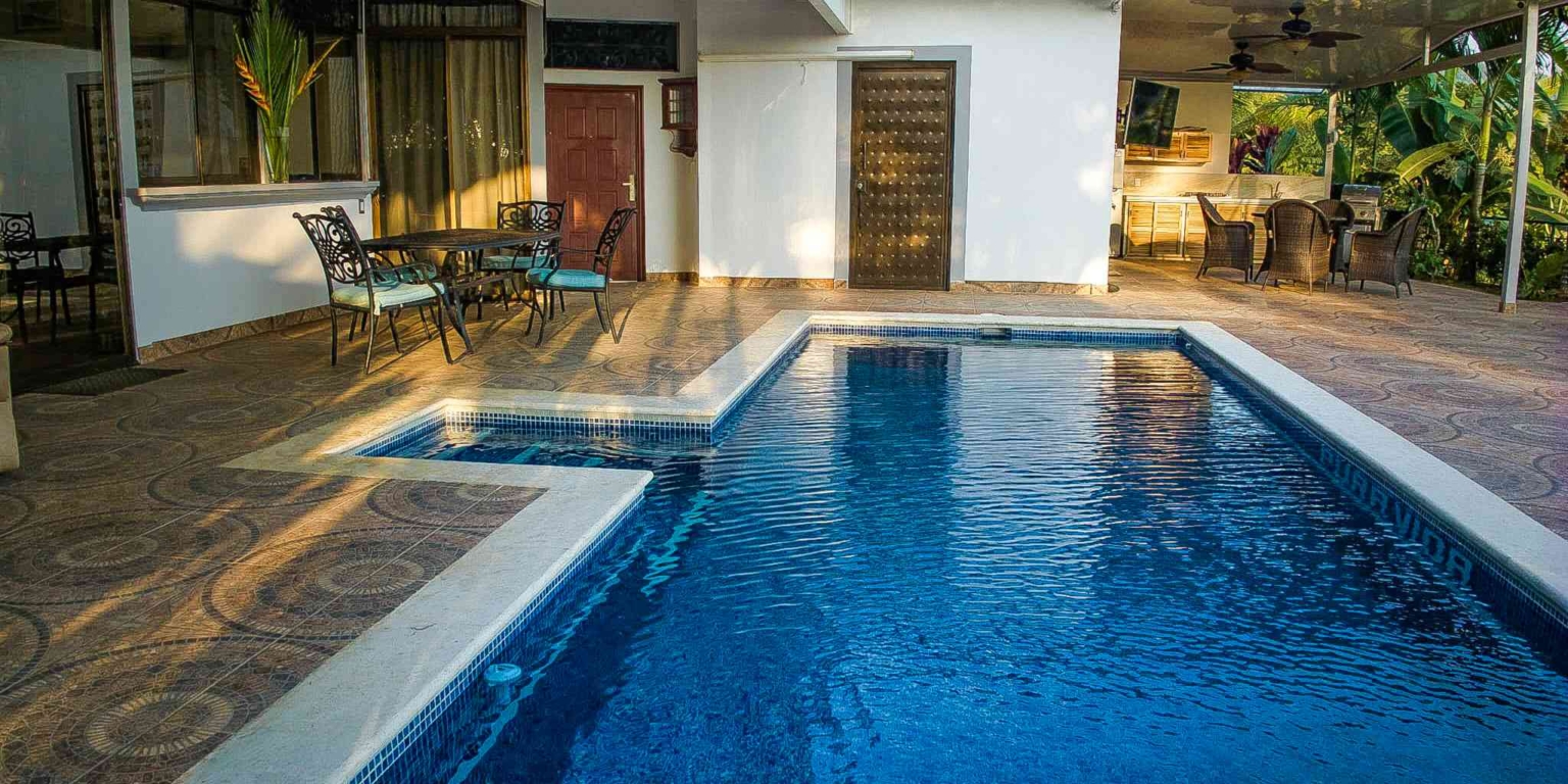 23 (4) Ocean View 3-Bedroom Home with Easy Access and Sparkling Pool in Ojochal Costa Rica