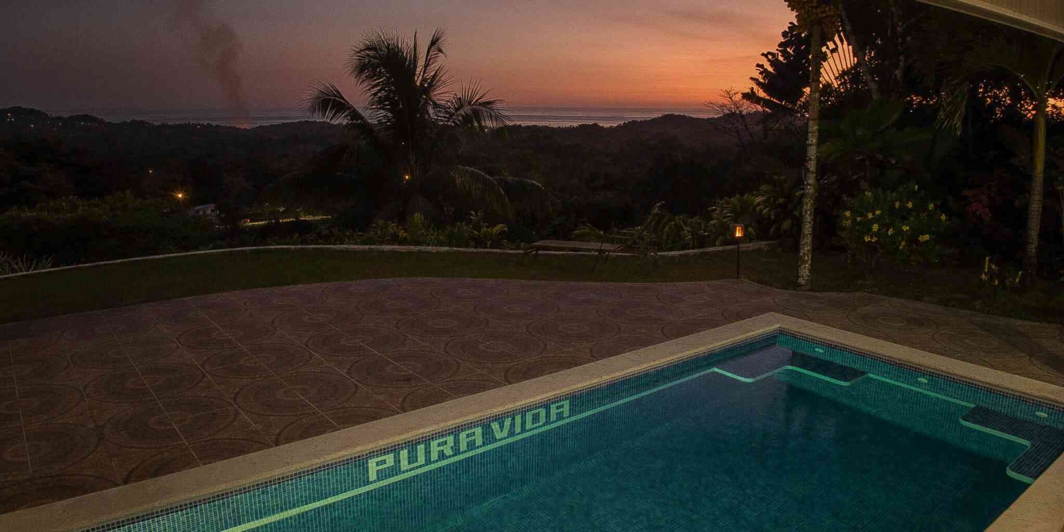 25 (1) Ocean View 3-Bedroom Home with Easy Access and Sparkling Pool in Ojochal Costa Rica