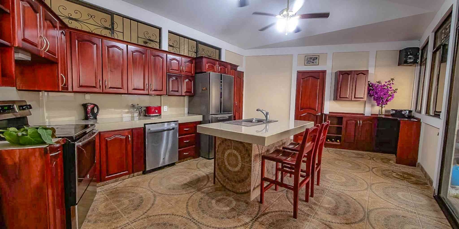 28 (1) Ocean View 3-Bedroom Home with Easy Access and Sparkling Pool in Ojochal Costa Rica