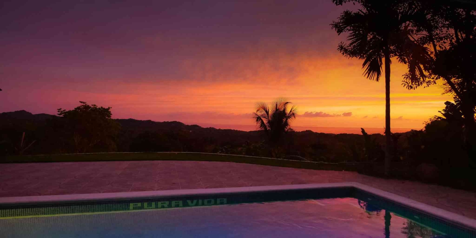 47 (2) Ocean View 3-Bedroom Home with Easy Access and Sparkling Pool in Ojochal Costa Rica