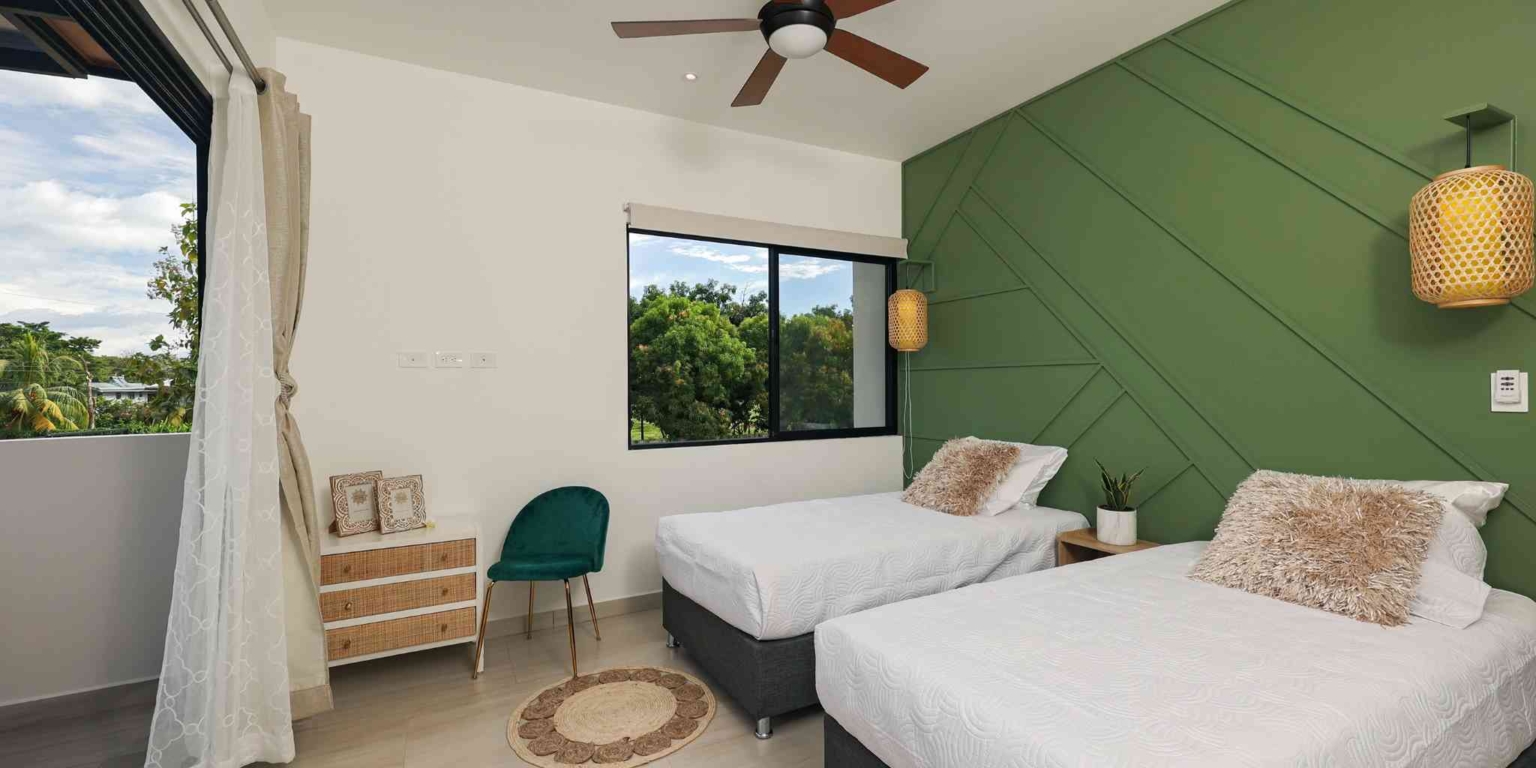 Brand New 4-Bedroom Luxury Home 300 Meter Walk-to-Beach Location 300 Meters from Whale’s Tail Beach in Bahia near Uvita Costa Rica