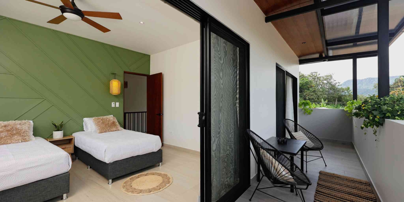 Brand New 4-Bedroom Luxury Home 300 Meter Walk-to-Beach Location 300 Meters from Whale’s Tail Beach in Bahia near Uvita Costa Rica