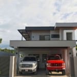 Brand New 4-Bedroom Luxury Home 300 Meter Walk-to-Beach Location 300 Meters from Whale’s Tail Beach in Bahia near Uvita Costa Rica