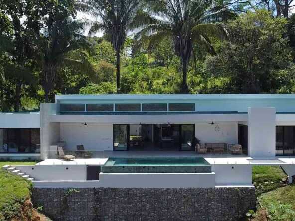 Stunning Luxury Ocean View 4-Bedroom Home with Whale’s Tail View & Pool in Uvita Costa Rica