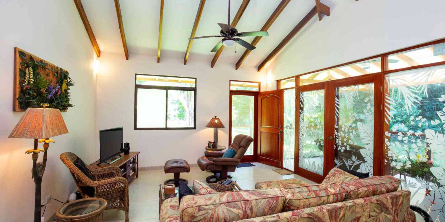 Comfortable 2-Bedroom Home in Riverside Community with Community Pool & Waterfall in Tres Rios Costa Rica