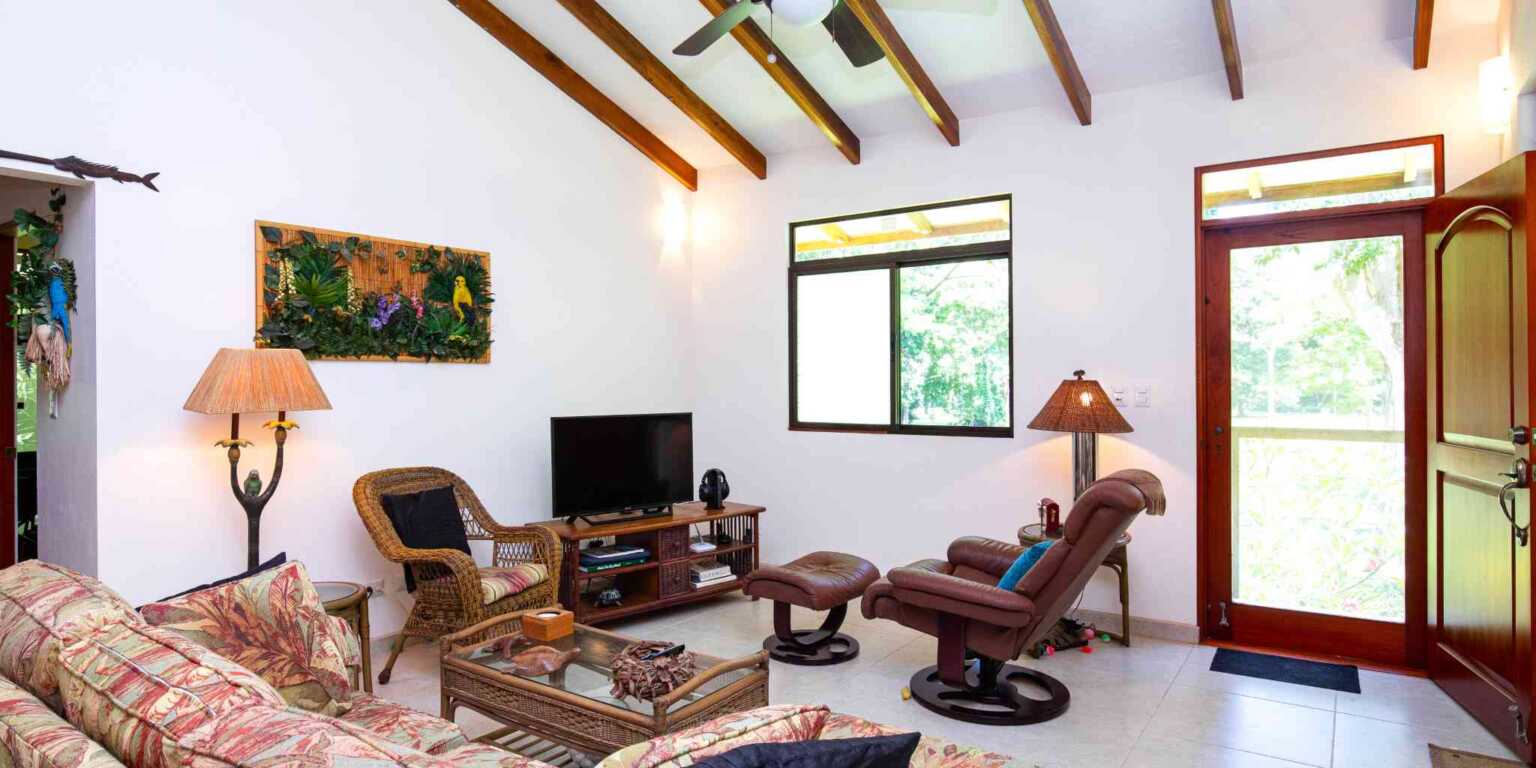 Comfortable 2-Bedroom Home in Riverside Community with Community Pool & Waterfall in Tres Rios Costa Rica
