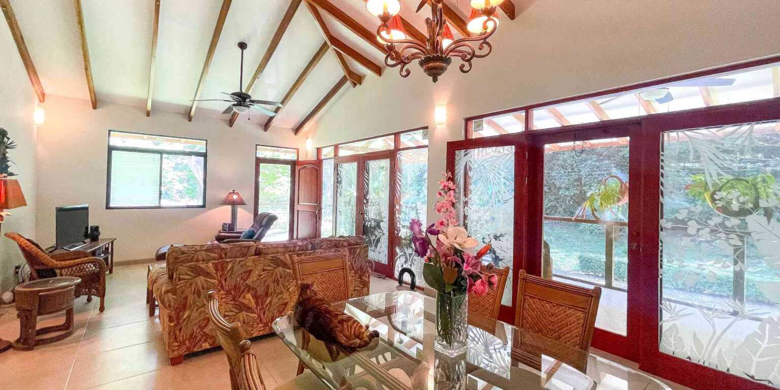 Comfortable 2-Bedroom Home in Riverside Community with Community Pool & Waterfall in Tres Rios Costa Rica