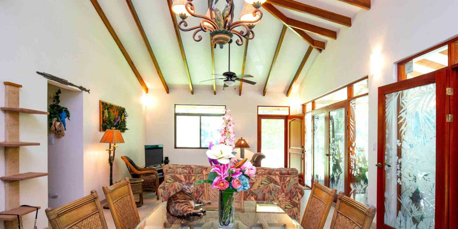 Comfortable 2-Bedroom Home in Riverside Community with Community Pool & Waterfall in Tres Rios Costa Rica