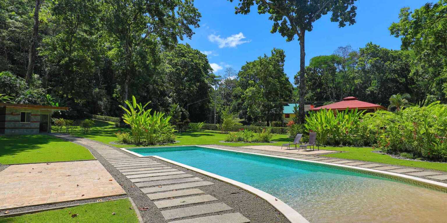 Comfortable 2-Bedroom Home in Riverside Community with Community Pool & Waterfall in Tres Rios Costa Rica