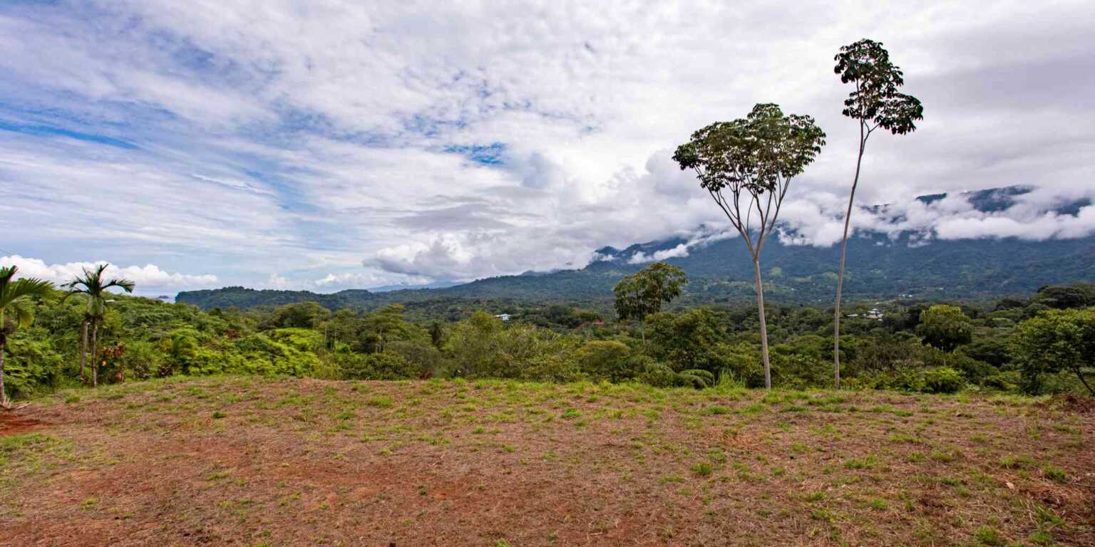 Amazing Ocean & Mountain Views on Calle Perezoso with Building Plans Ready to Build in Ojochal Costa Rica