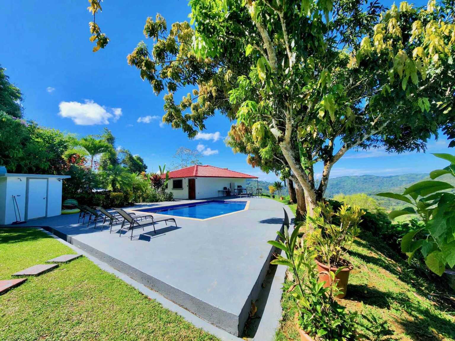 Income Producing Condos with 10 Units, Shared Pool & Spectacular Ocean and Mountain Views in Gated Community near Dominical Costa Rica