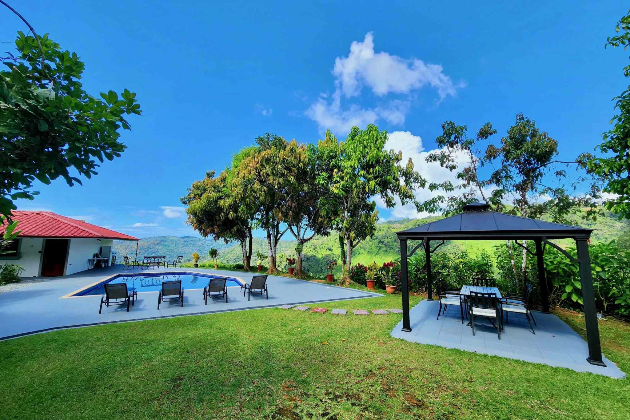 Income Producing Condos with 10 Units, Shared Pool & Spectacular Ocean and Mountain Views in Gated Community near Dominical Costa Rica