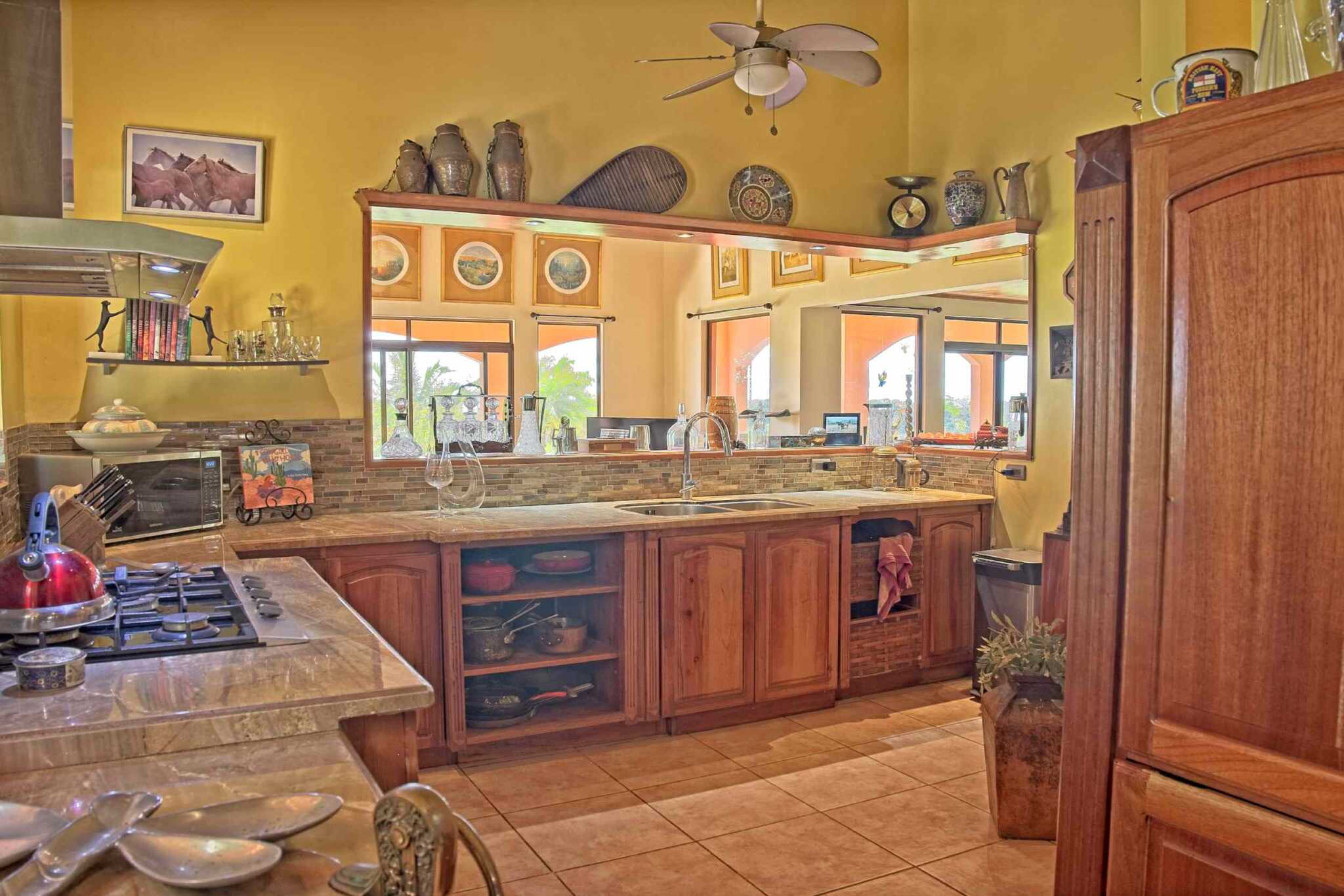 Tranquil 3-Bedroom Oasis with Big Pool & Outdoor Living Space with Panoramic Ocean & Mountain Views in Platanillo Costa Rica