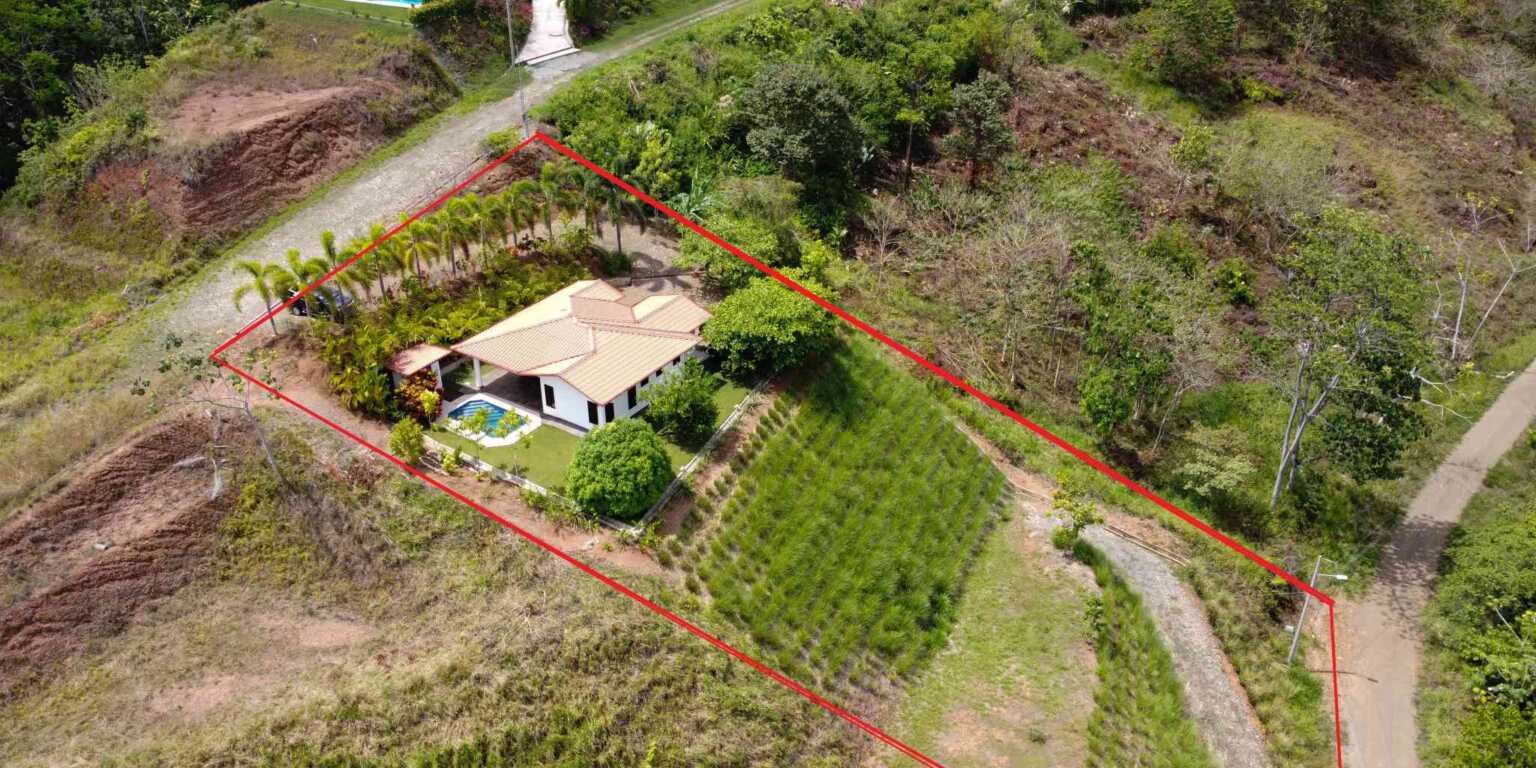 DJI_0795 Contemporary Ocean-View 2-Bedroom Home with Ocean Views of Isla Cano in Gated Community in Chontales near Ojochal Costa Rica