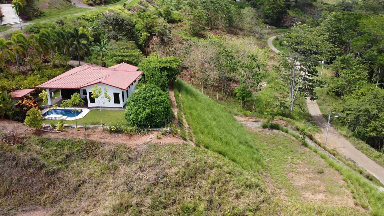 DJI_0797-1 Contemporary Ocean-View 2-Bedroom Home with Ocean Views of Isla Cano in Gated Community in Chontales near Ojochal Costa Rica