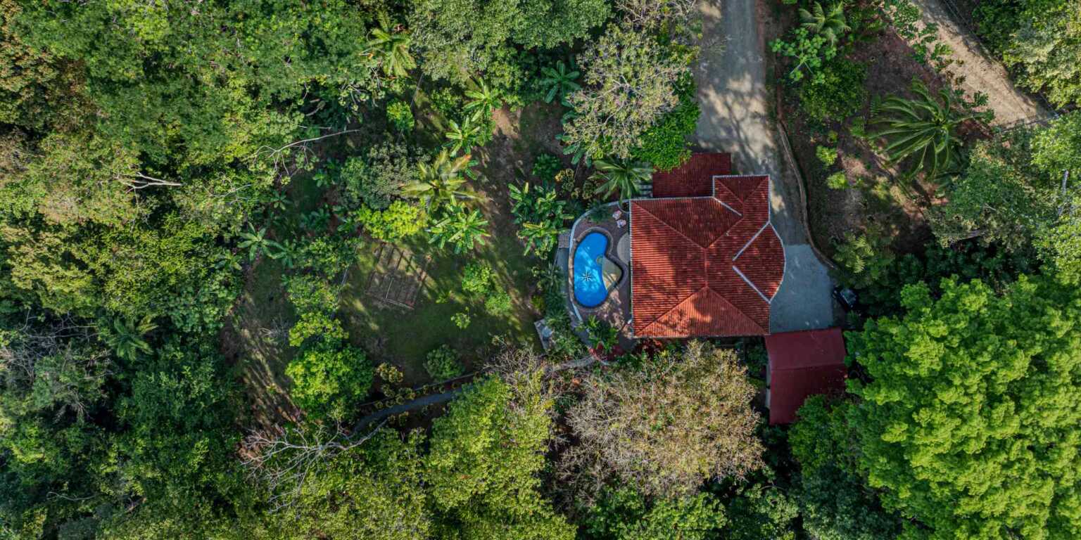 Mediterranean-Style 3-Bedroom Home with Pool & 2+ Acres of Land in Uvita Costa Rica