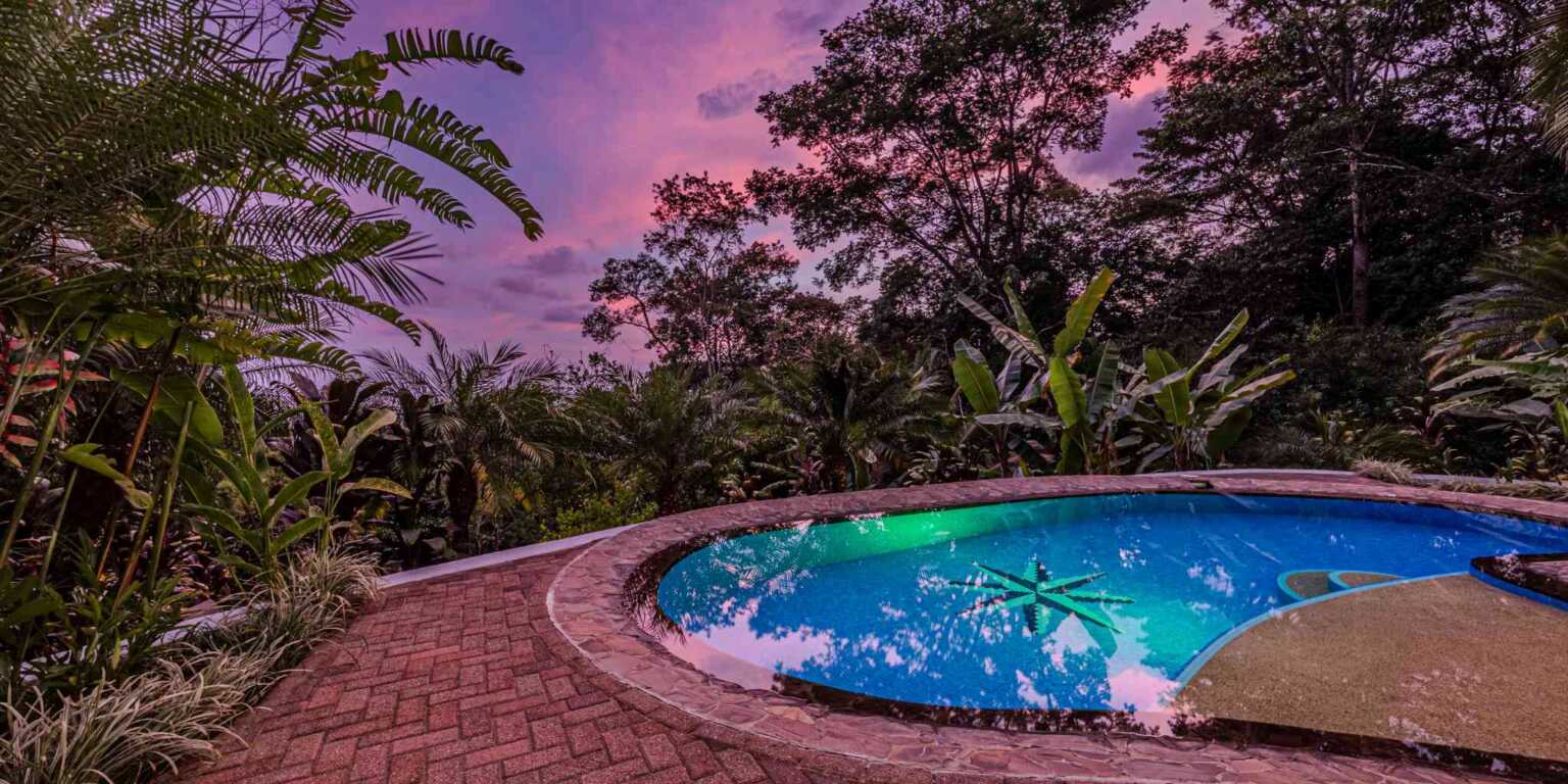 Mediterranean-Style 3-Bedroom Home with Pool & 2+ Acres of Land in Uvita Costa Rica