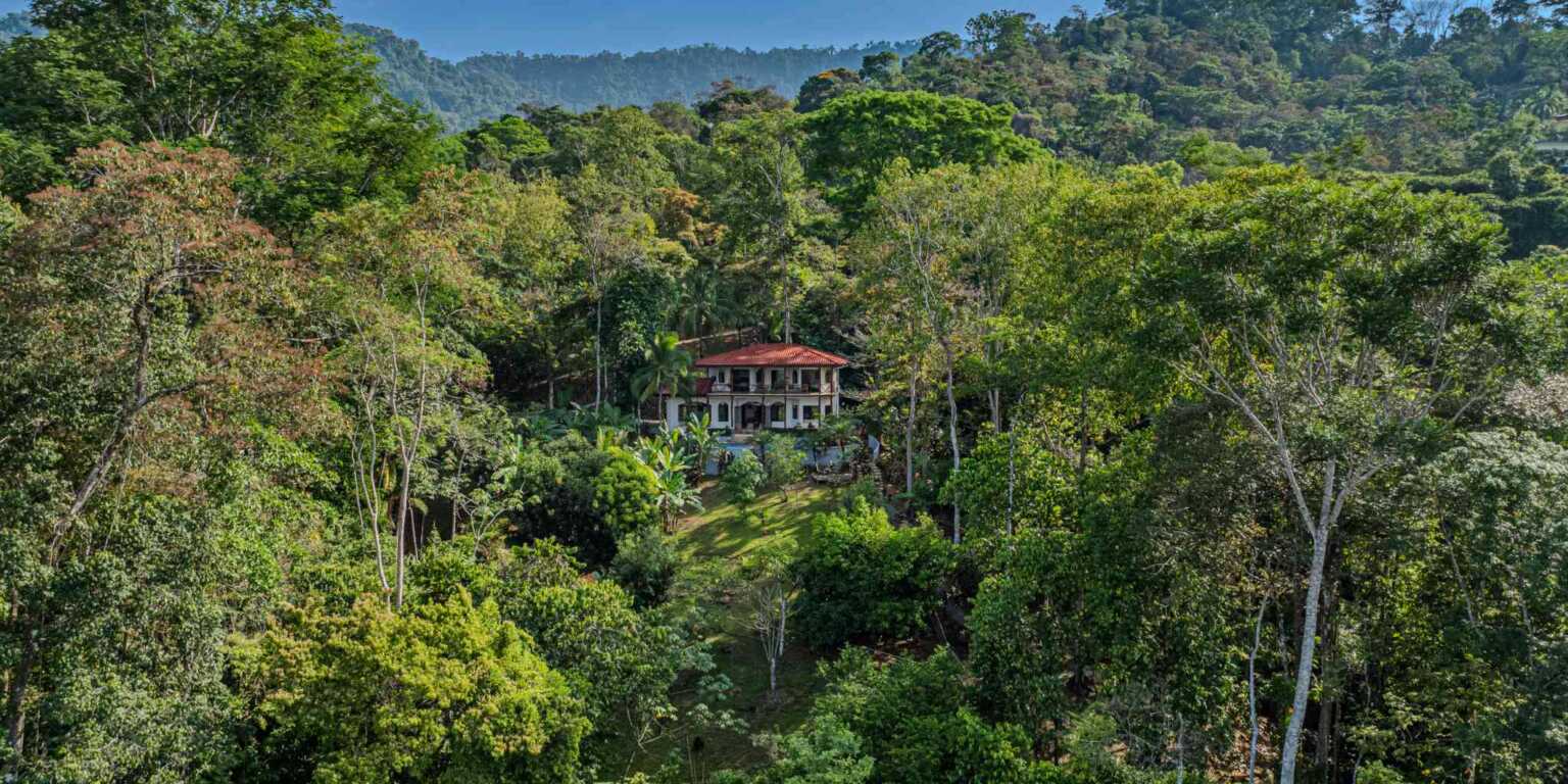 Mediterranean-Style 3-Bedroom Home with Pool & 2+ Acres of Land in Uvita Costa Rica