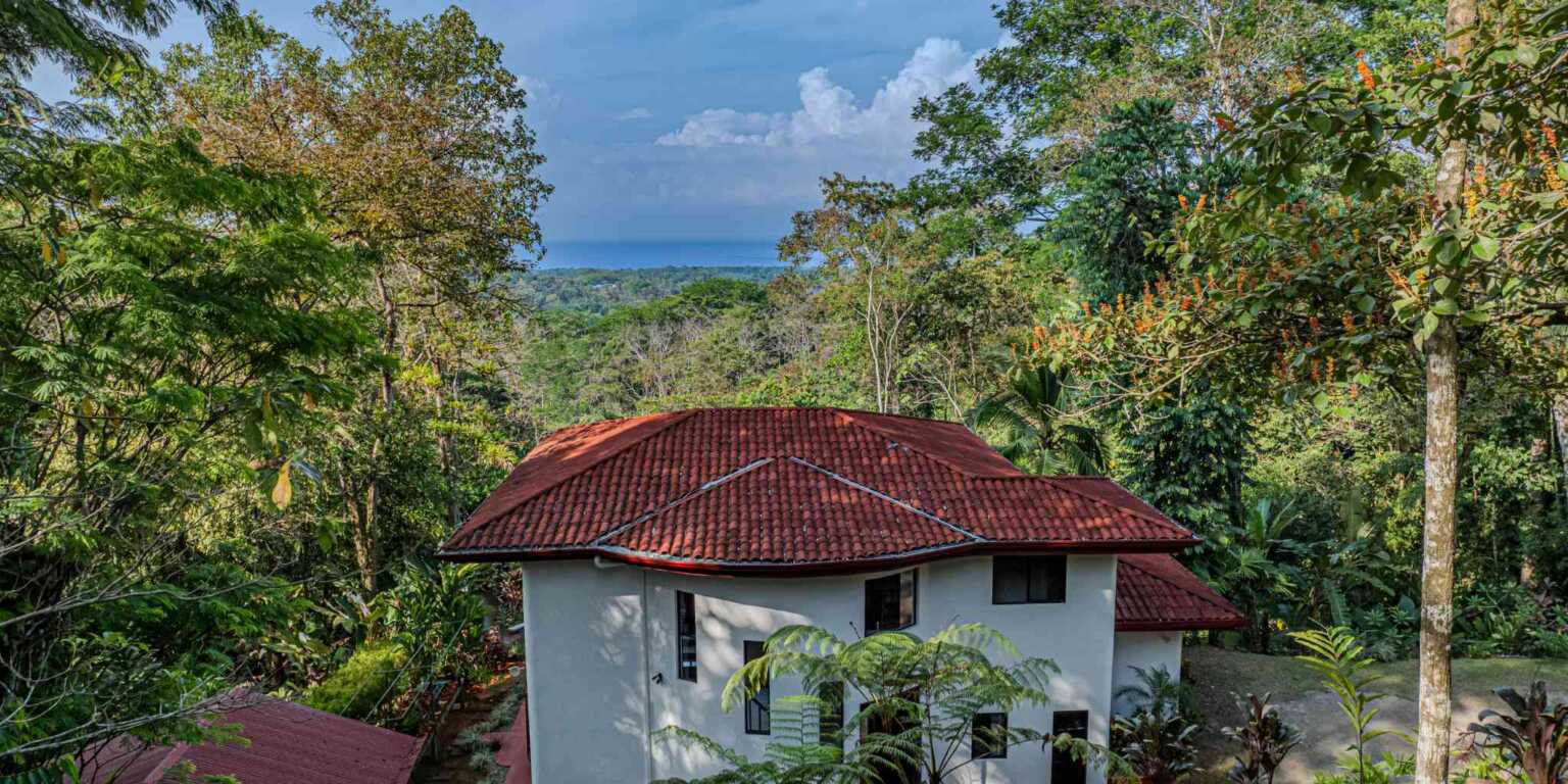 Mediterranean-Style 3-Bedroom Home with Pool & 2+ Acres of Land in Uvita Costa Rica