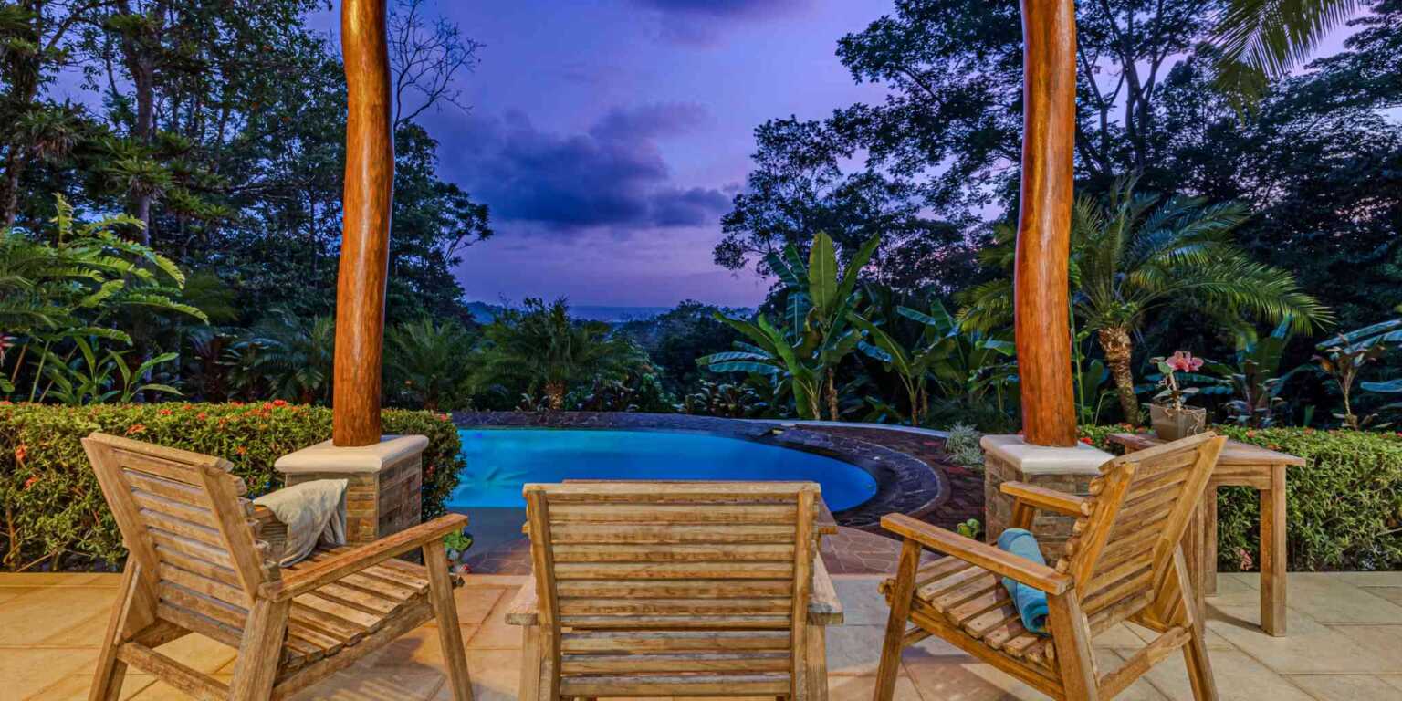 Mediterranean-Style 3-Bedroom Home with Pool & 2+ Acres of Land in Uvita Costa Rica