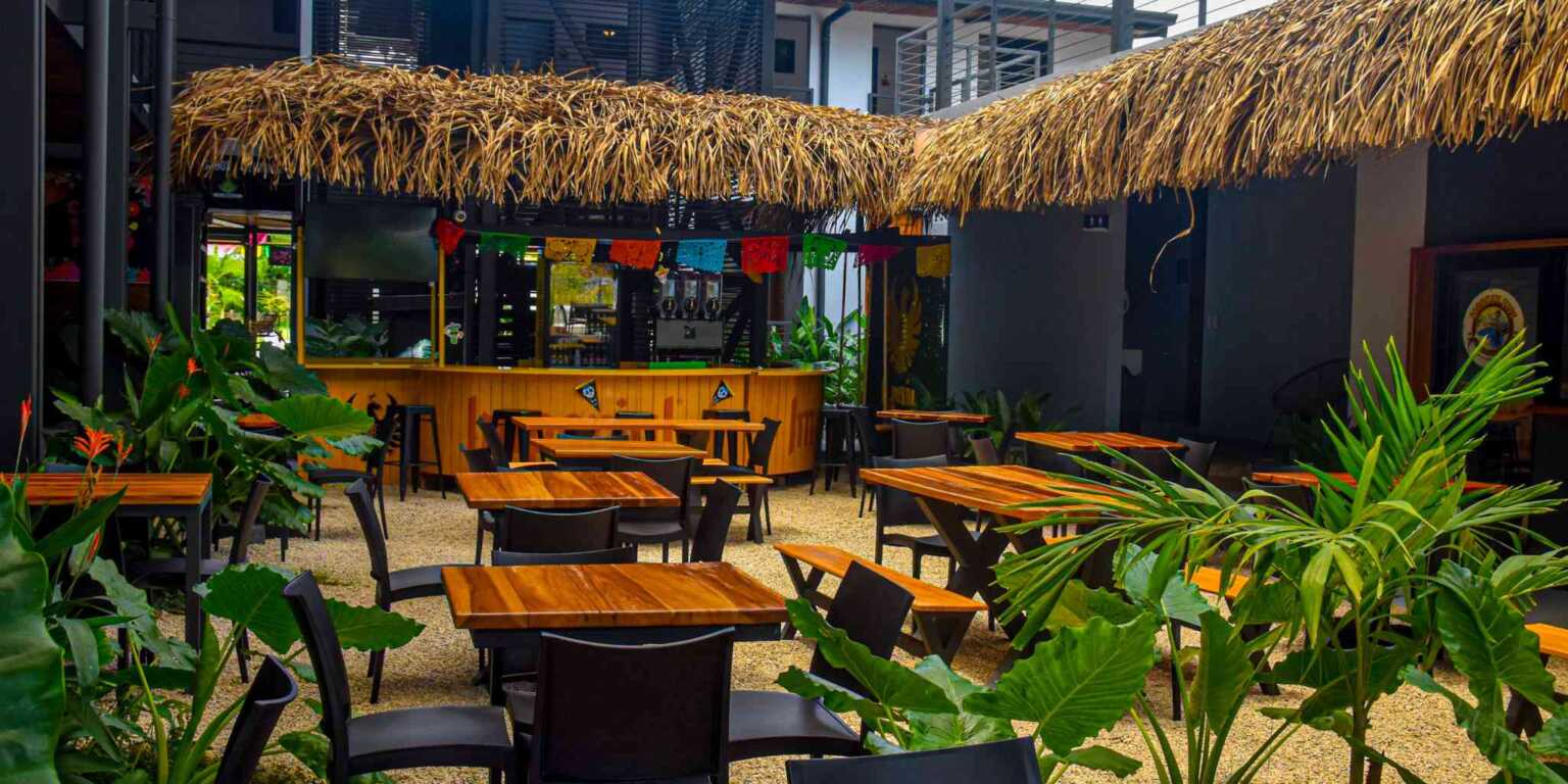 Club Marino 17 Commercial Center with Multiple Restaurants & 11-Room Hotel in Bahia near Uvita Costa Rica