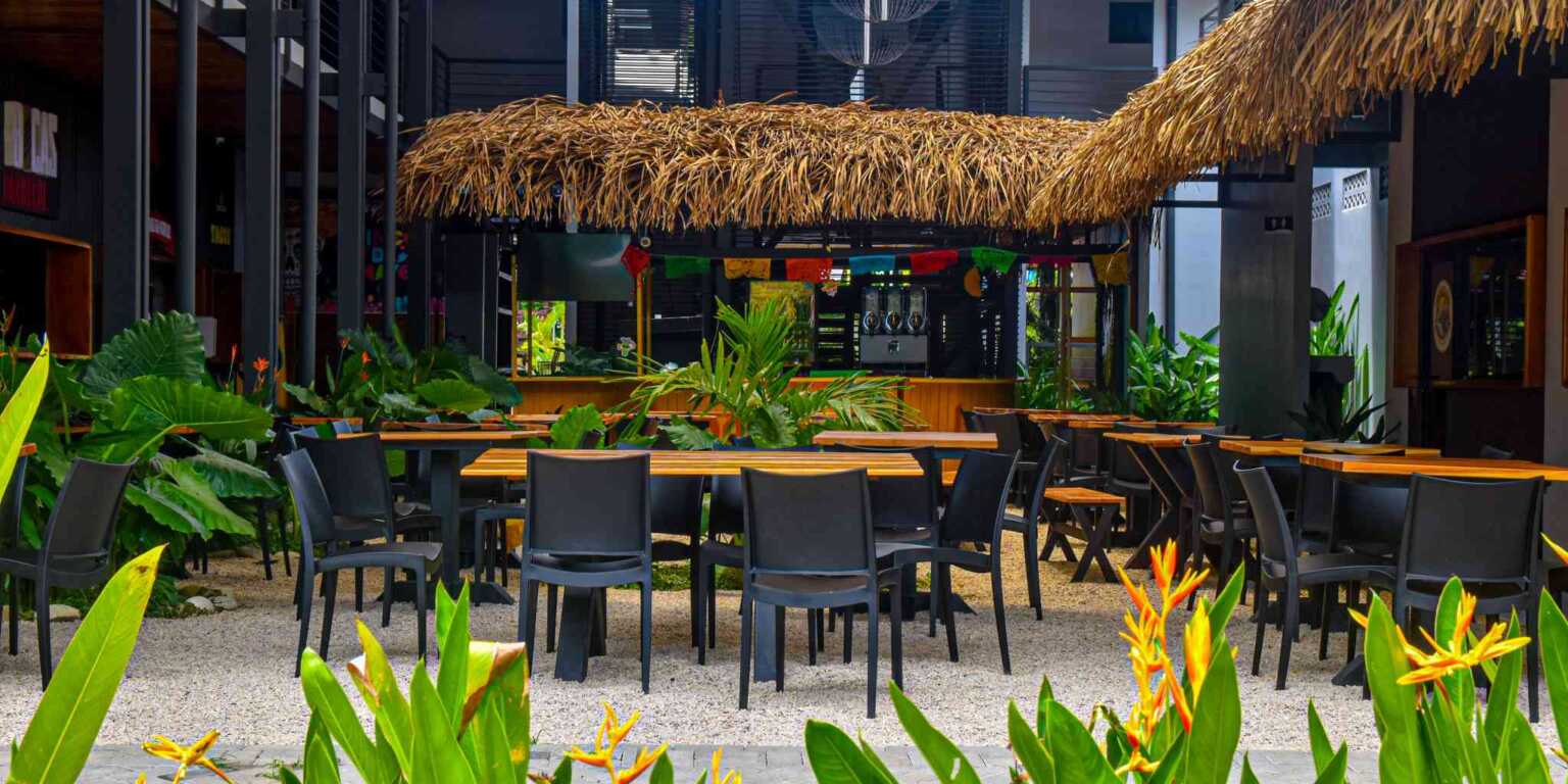 Club Marino 18 Commercial Center with Multiple Restaurants & 11-Room Hotel in Bahia near Uvita Costa Rica