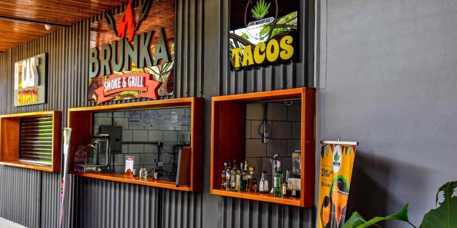 Club Marino 39 Commercial Center with Multiple Restaurants & 11-Room Hotel in Bahia near Uvita Costa Rica