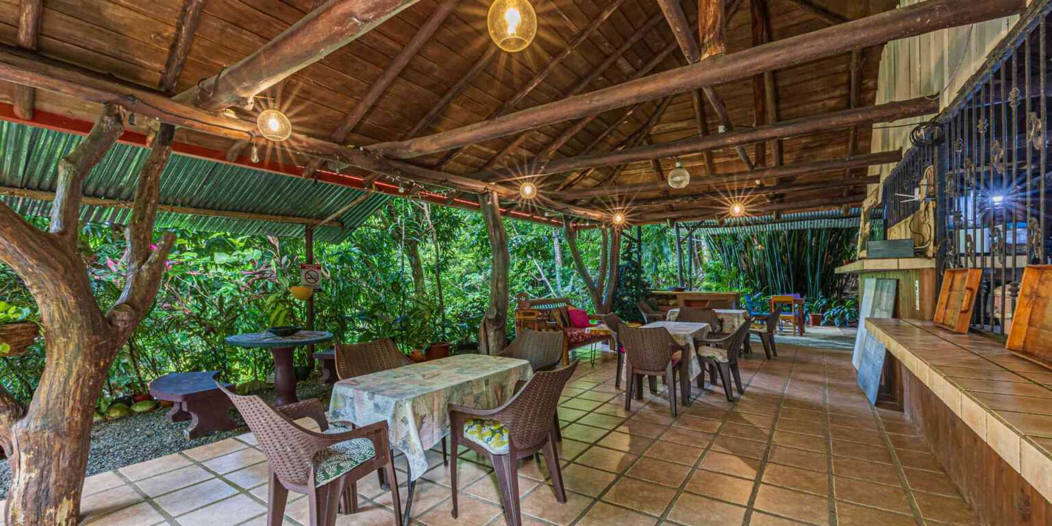 ConeCat-01(2) Rustic Hotel with Restaurant in a Convenient Location near Beaches & Town in Bahia near Uvita Costa Rica