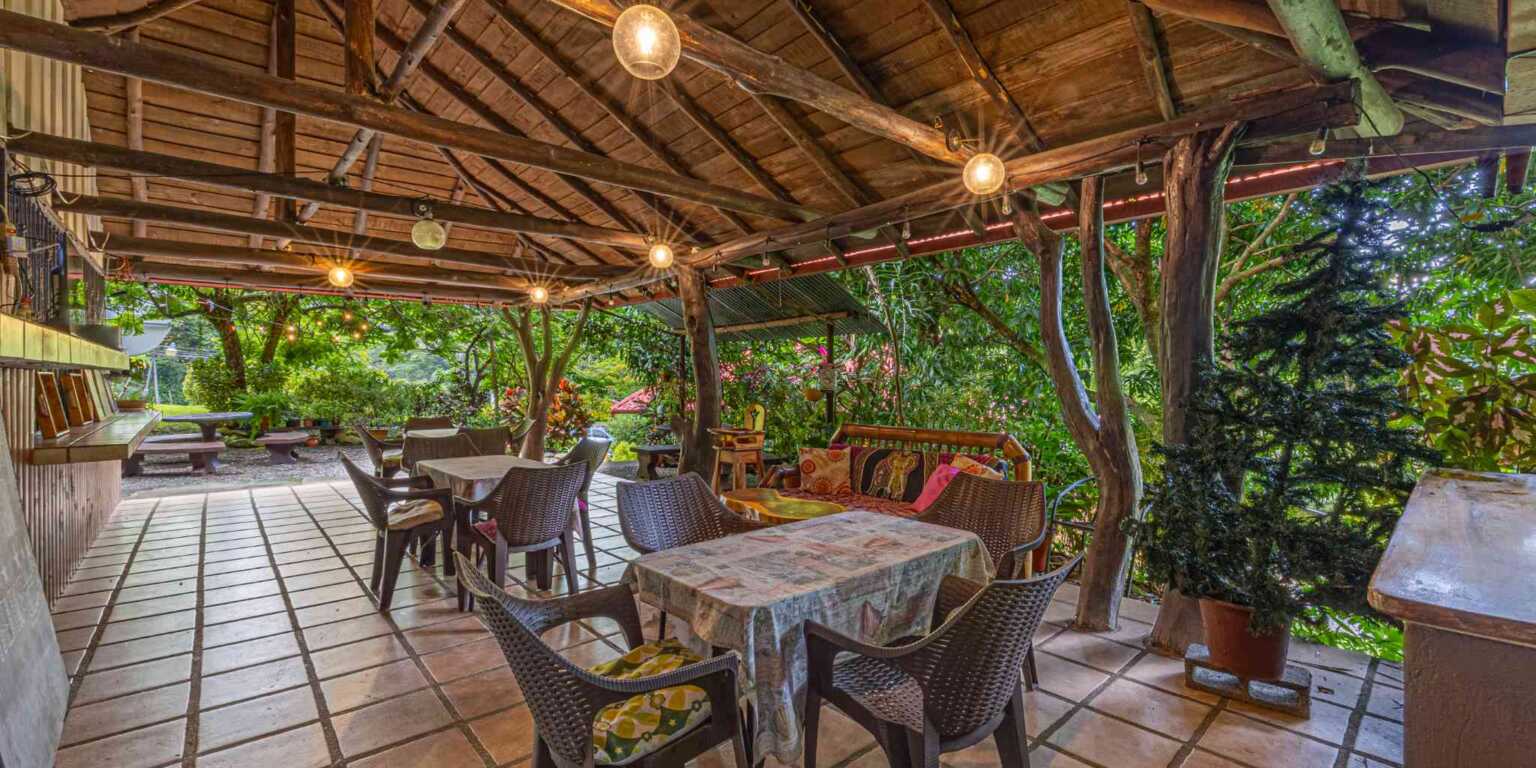 ConeCat-03(2) Rustic Hotel with Restaurant in a Convenient Location near Beaches & Town in Bahia near Uvita Costa Rica