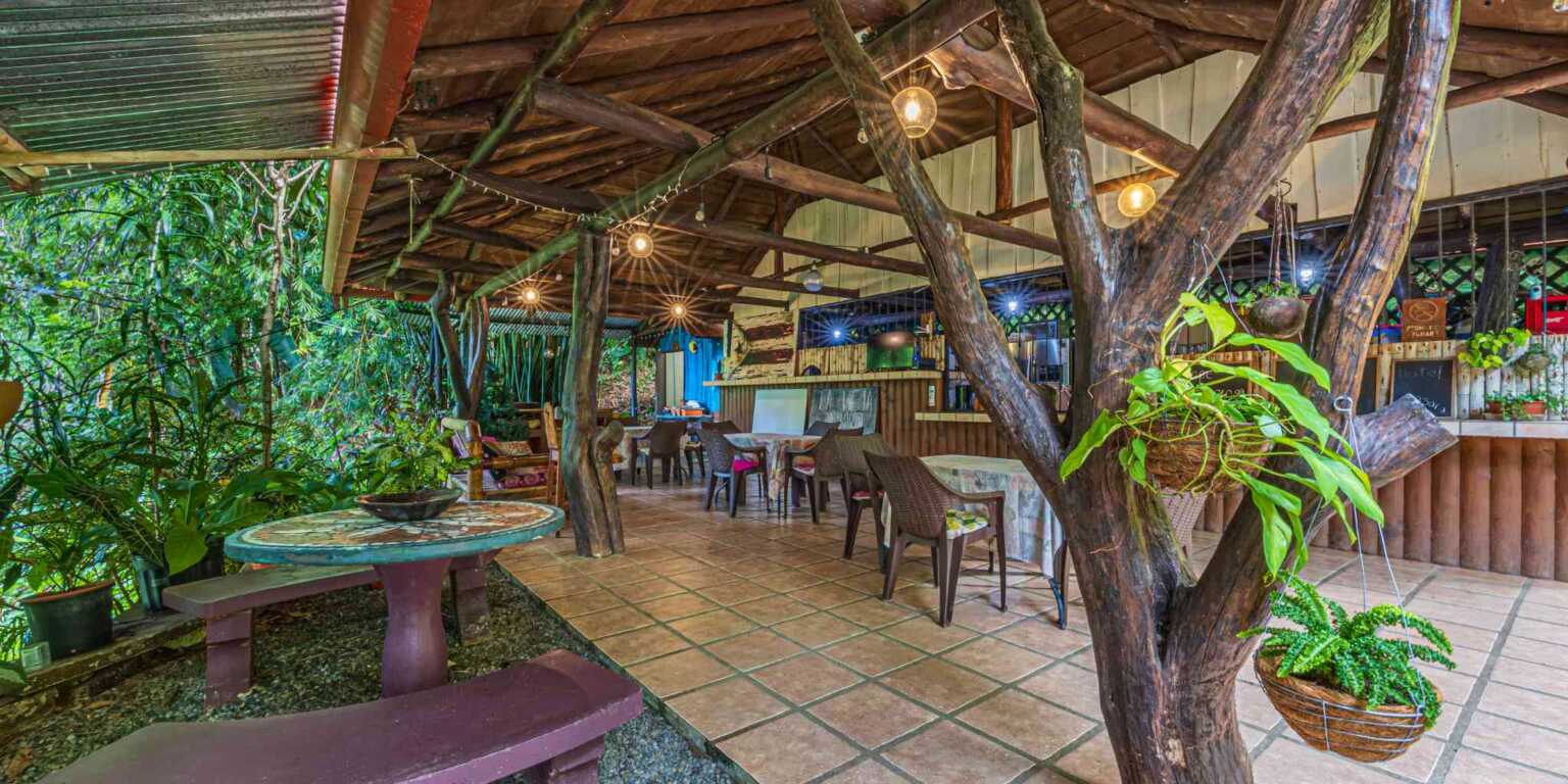 ConeCat-02(2) Rustic Hotel with Restaurant in a Convenient Location near Beaches & Town in Bahia near Uvita Costa Rica