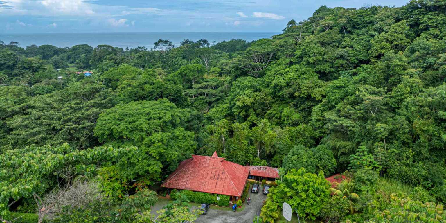 ConeCat-02 Rustic Hotel with Restaurant in a Convenient Location near Beaches & Town in Bahia near Uvita Costa Rica
