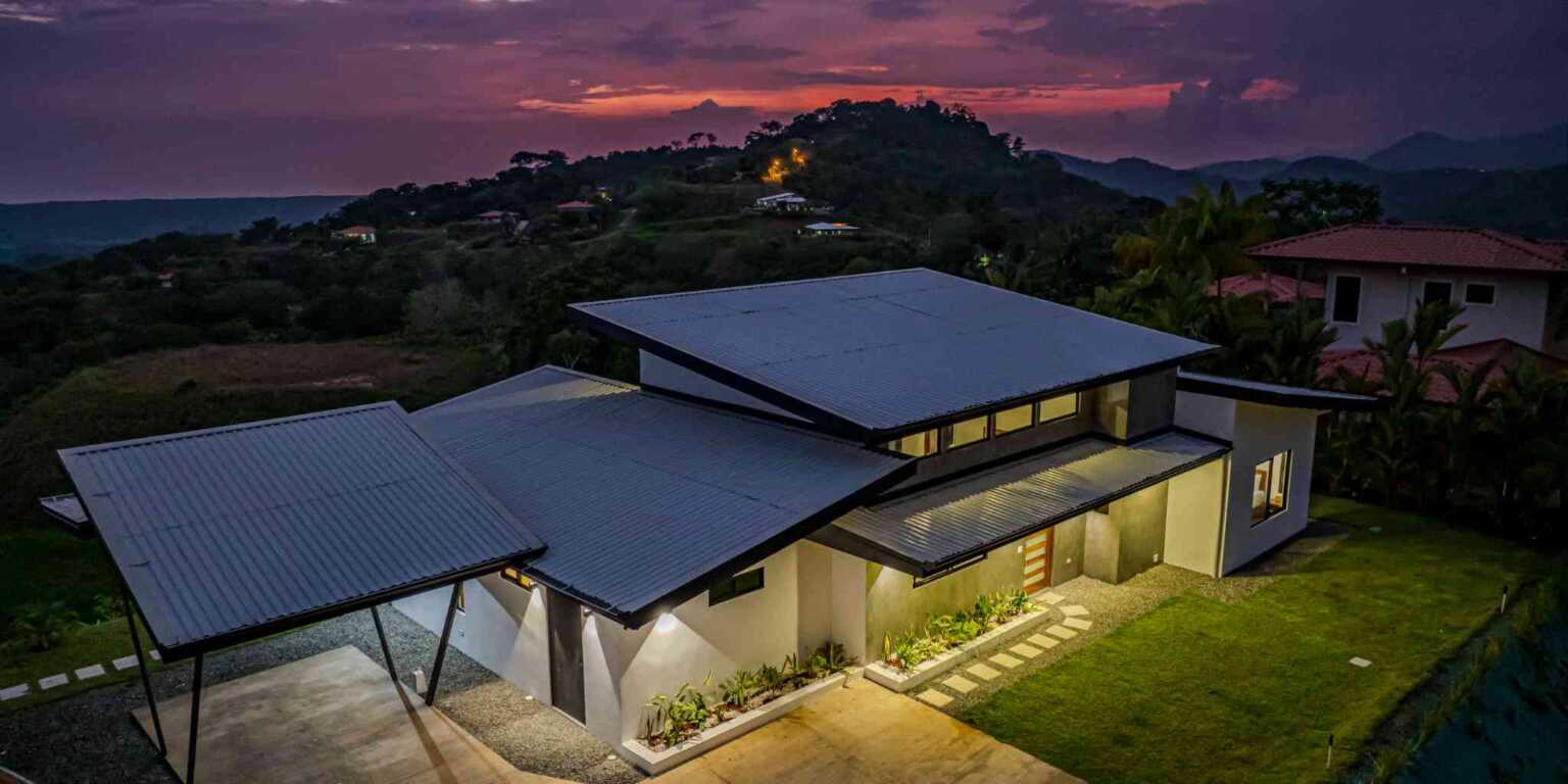 ConeCat-5 New 3-Bedroom Villa with Panoramic Ocean & Mountain Views in Chontales near Ojochal Costa Rica
