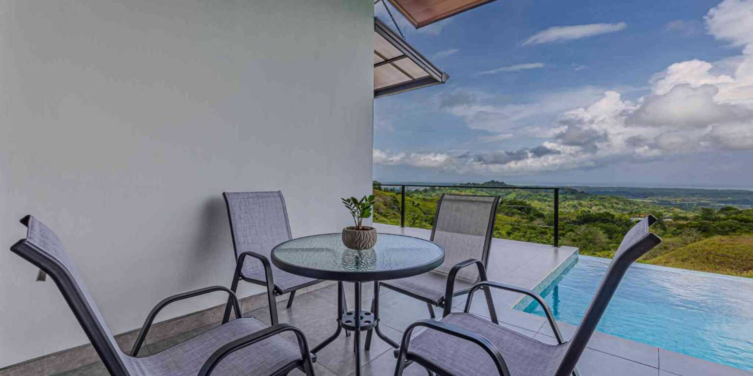 ConeCat-18 New 3-Bedroom Villa with Panoramic Ocean & Mountain Views in Chontales near Ojochal Costa Rica