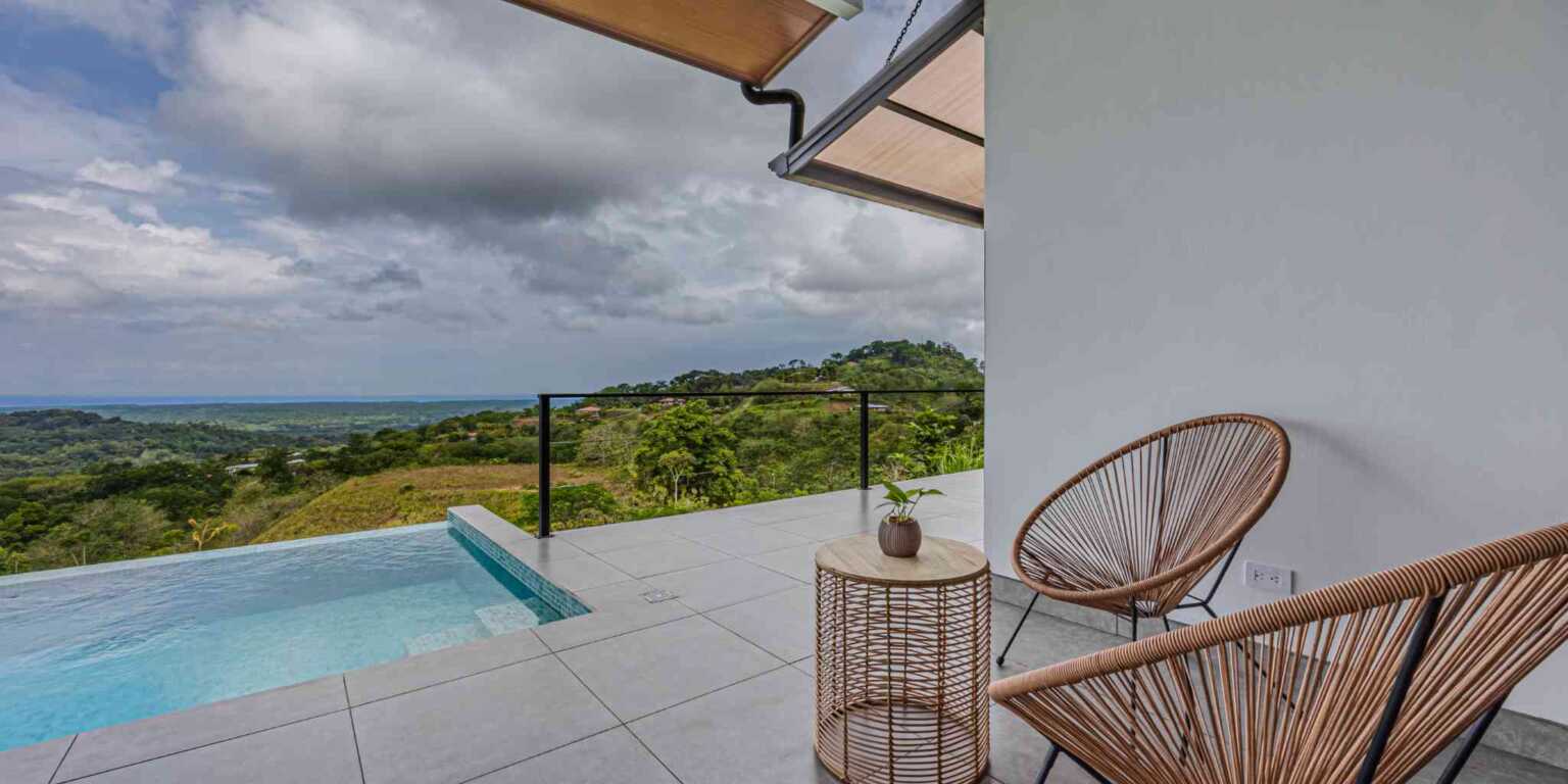 ConeCat-26 New 3-Bedroom Villa with Panoramic Ocean & Mountain Views in Chontales near Ojochal Costa Rica