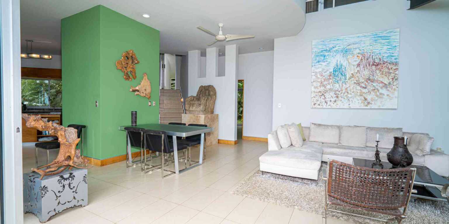 Ocean View Modern House-10 Private, Modern Ocean View 4-Bedroom Home with Modern Style in Portalon near Dominical Costa Rica