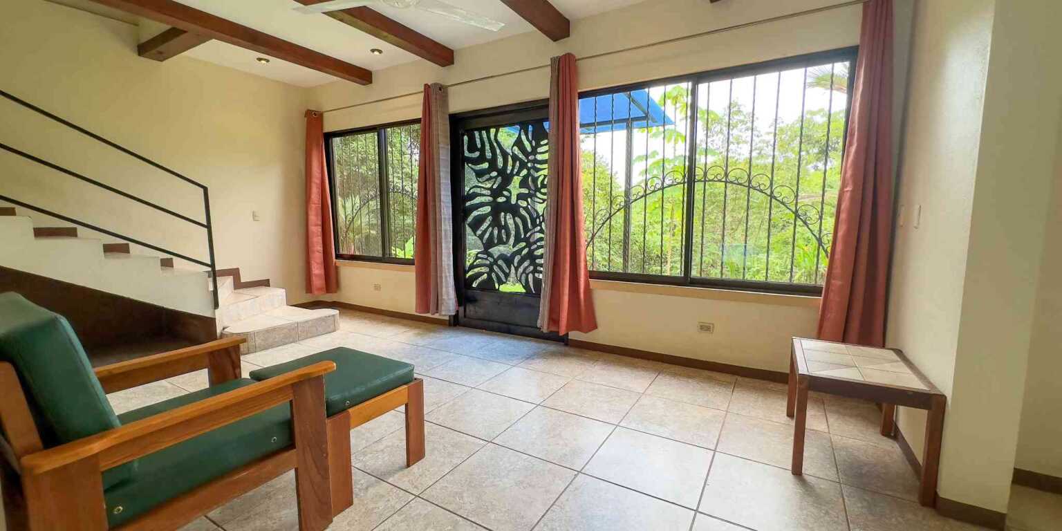 Ojochal-45 Jungle Home Totally Private 3-Bedroom Home in Easy Access Location in Ojochal Costa Rica