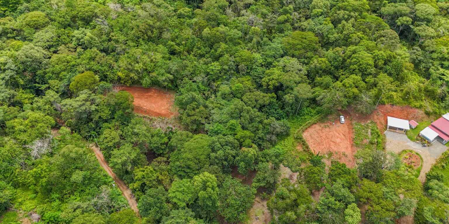 1 (3) Building Lot with Jungle & Creek with 1.8 Acres Secure Gated Community in Ojochal Costa Rica