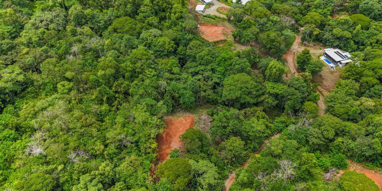 1 (4) Building Lot with Jungle & Creek with 1.8 Acres Secure Gated Community in Ojochal Costa Rica