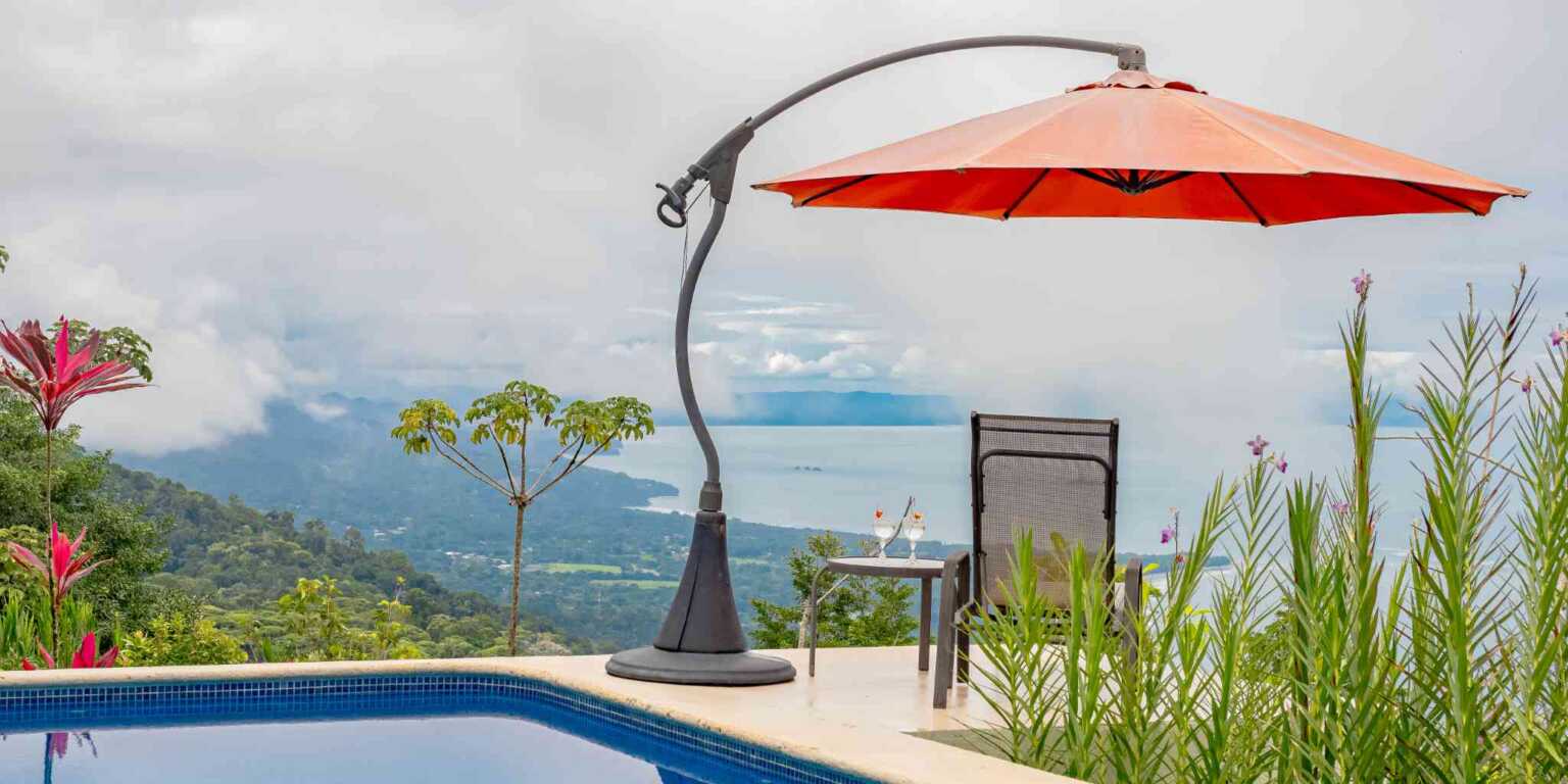 TropicalInvestments_CasaEscondida_CostaVerdes_Osa_CostaRica_–14 Stunning 3-Bedroom Home with Whale’s Tail View on Estate Property with Space to Build your Dream Home in Costa Verde Estates above Dominical Costa Rica