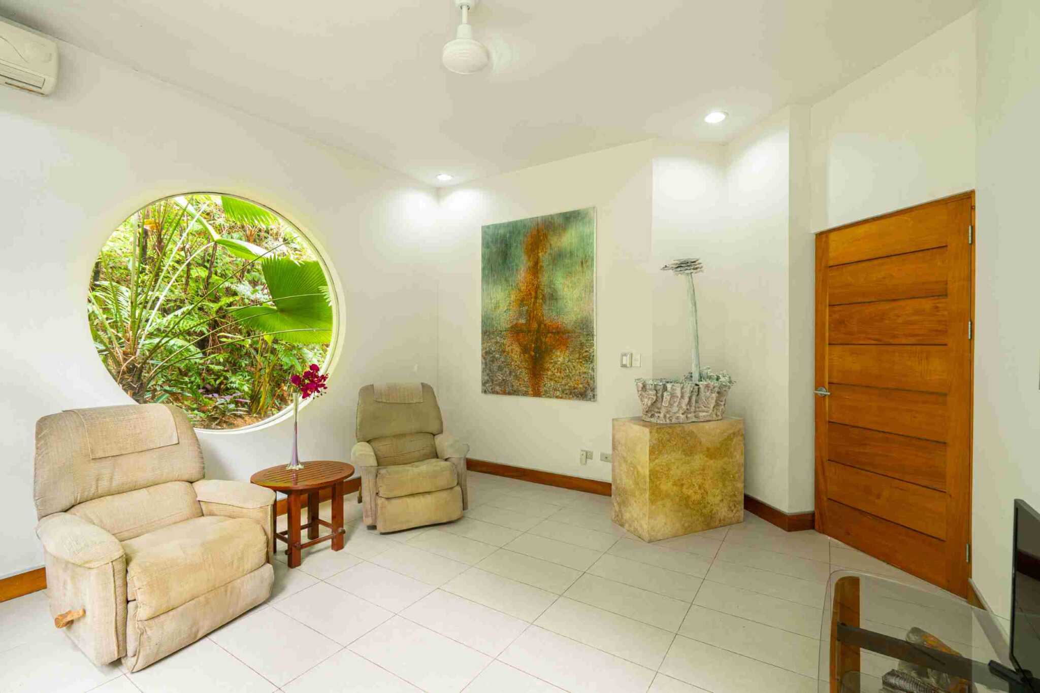 Ocean View Modern House-15 Private, Modern Ocean View 4-Bedroom Home with Modern Style in Portalon near Dominical Costa Rica