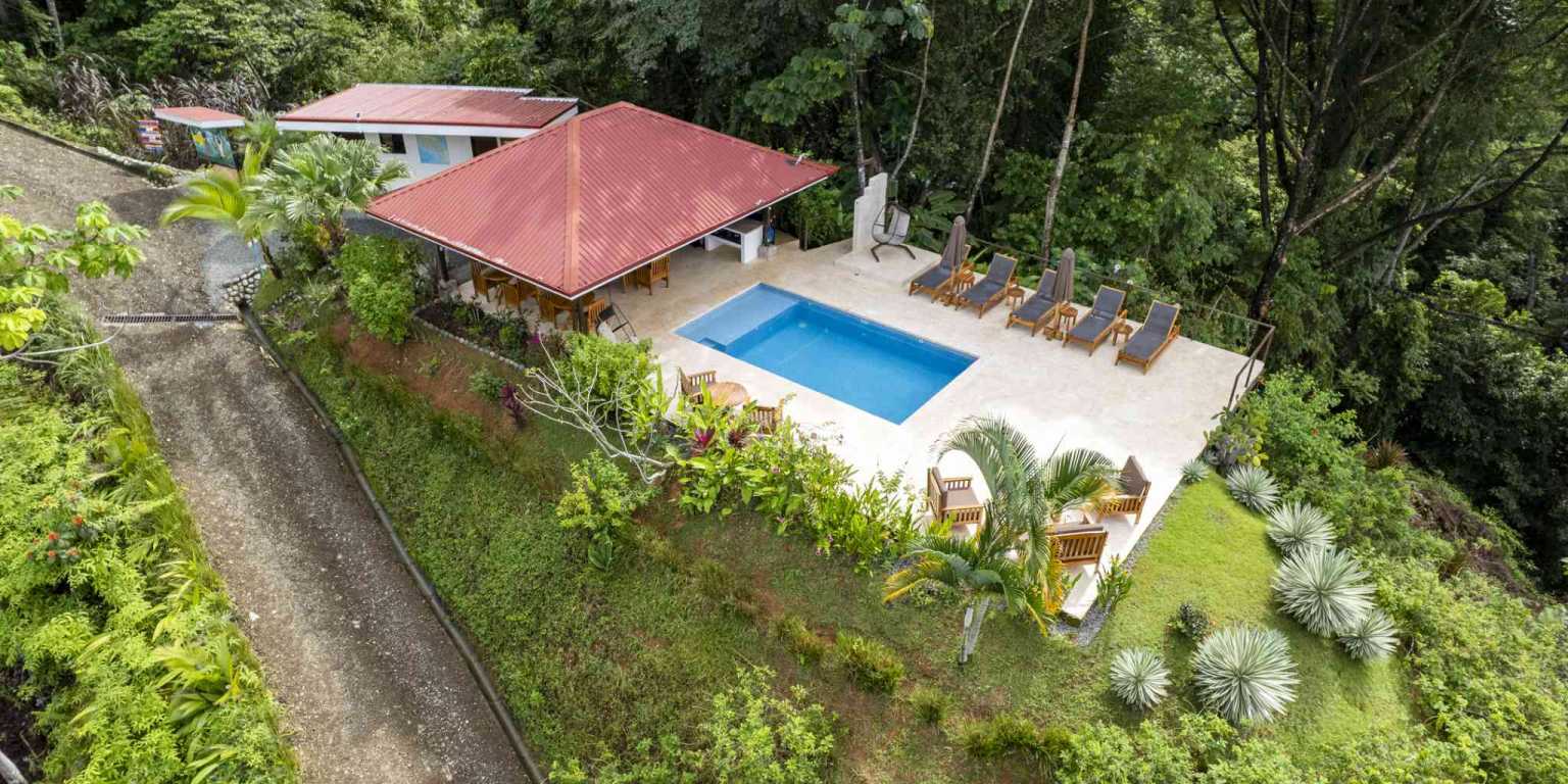 Pics-23 Award Winning Boutique Hotel/Bed and Breakfast with Big Mountain & Ocean Views on 10 Acres in Uvita Costa Rica