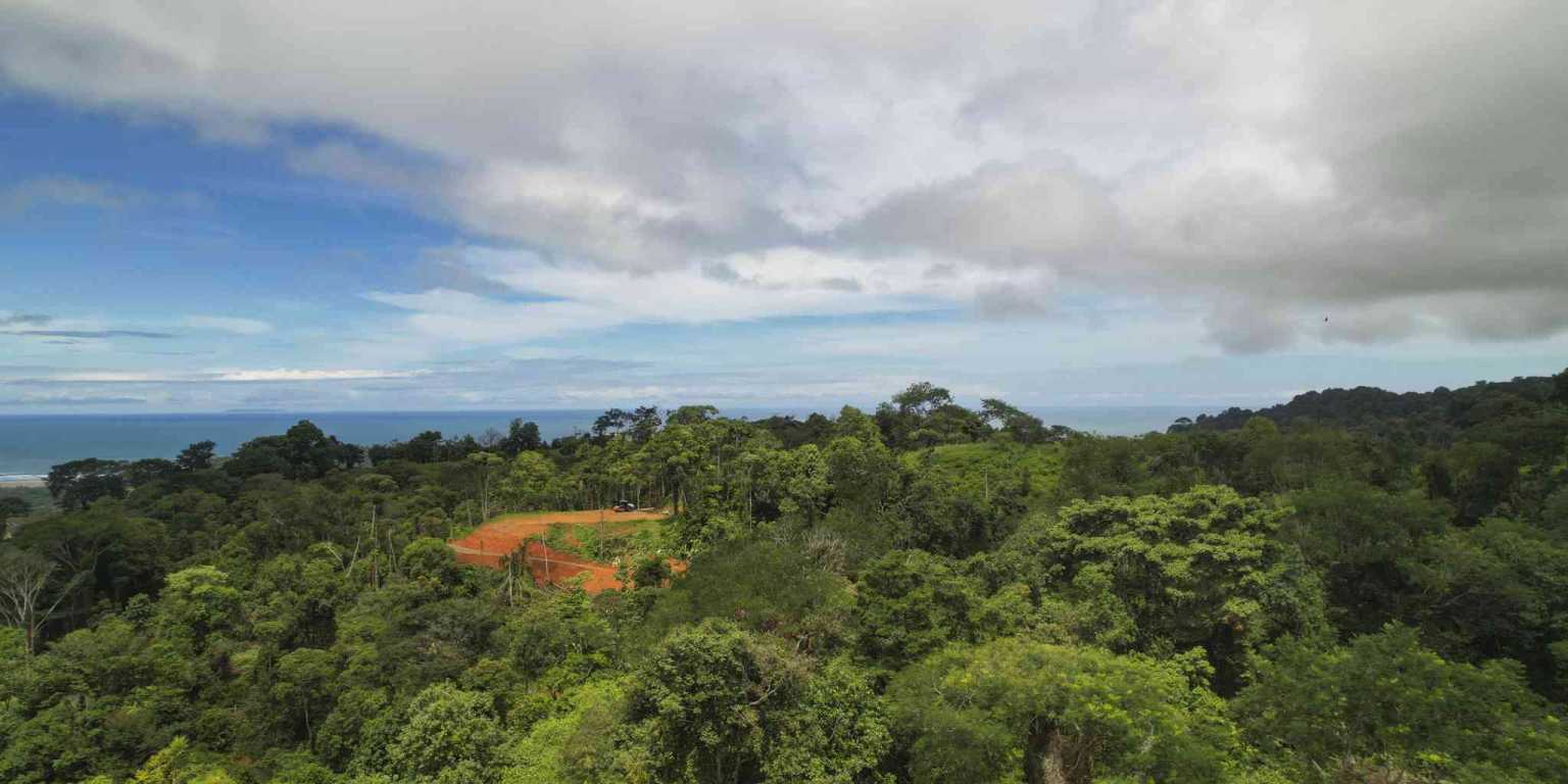 Ocean View 4-Acres Building Lot on Caracara Ridge in Ojochal Costa Rica